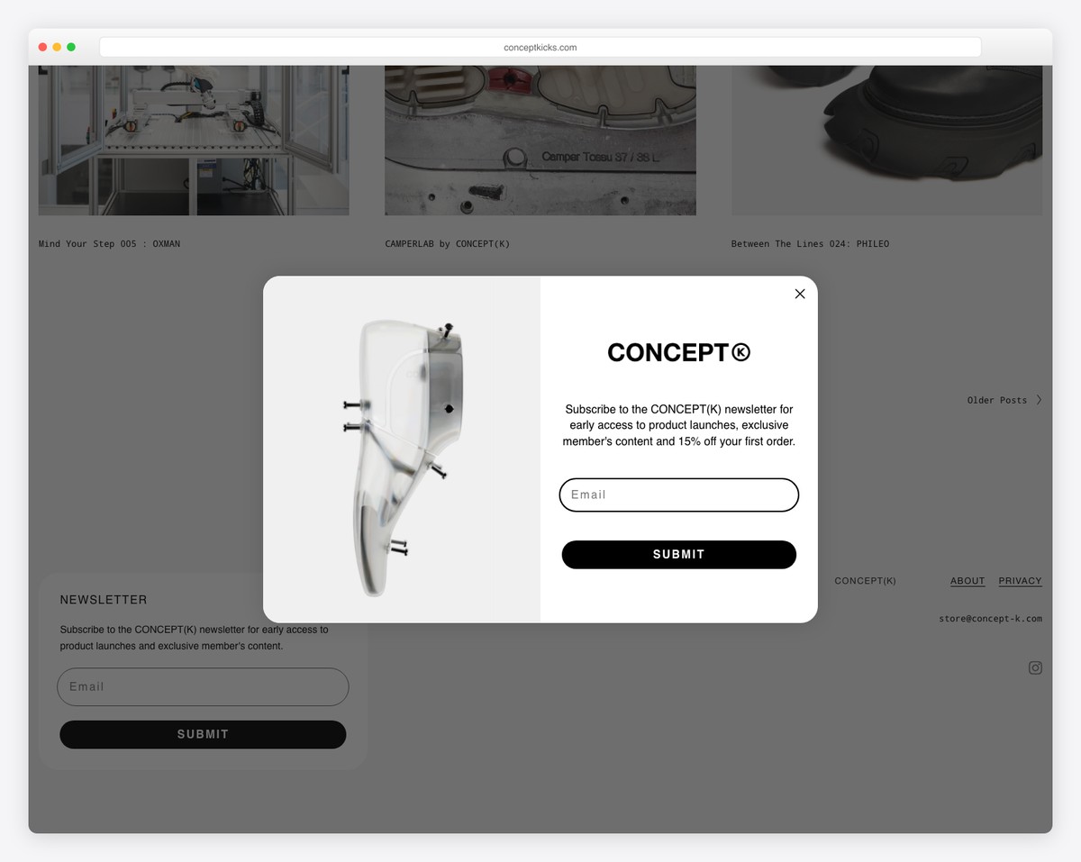 concept kicks blog example