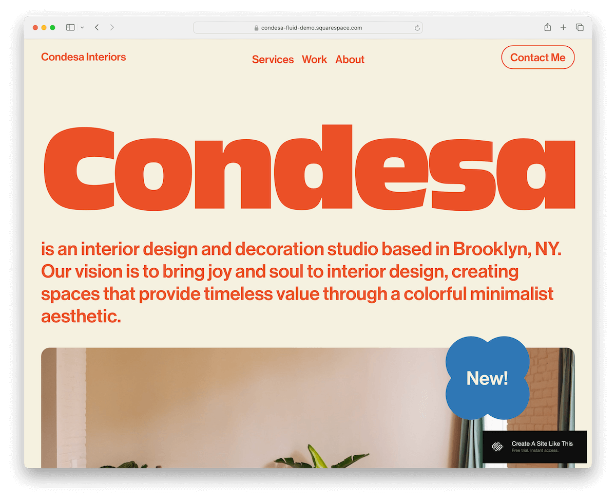 condesa - interior design template