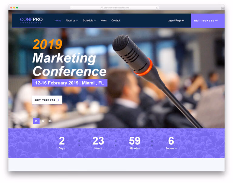 Confpro Gui Best Conference 2026 - Colorlib