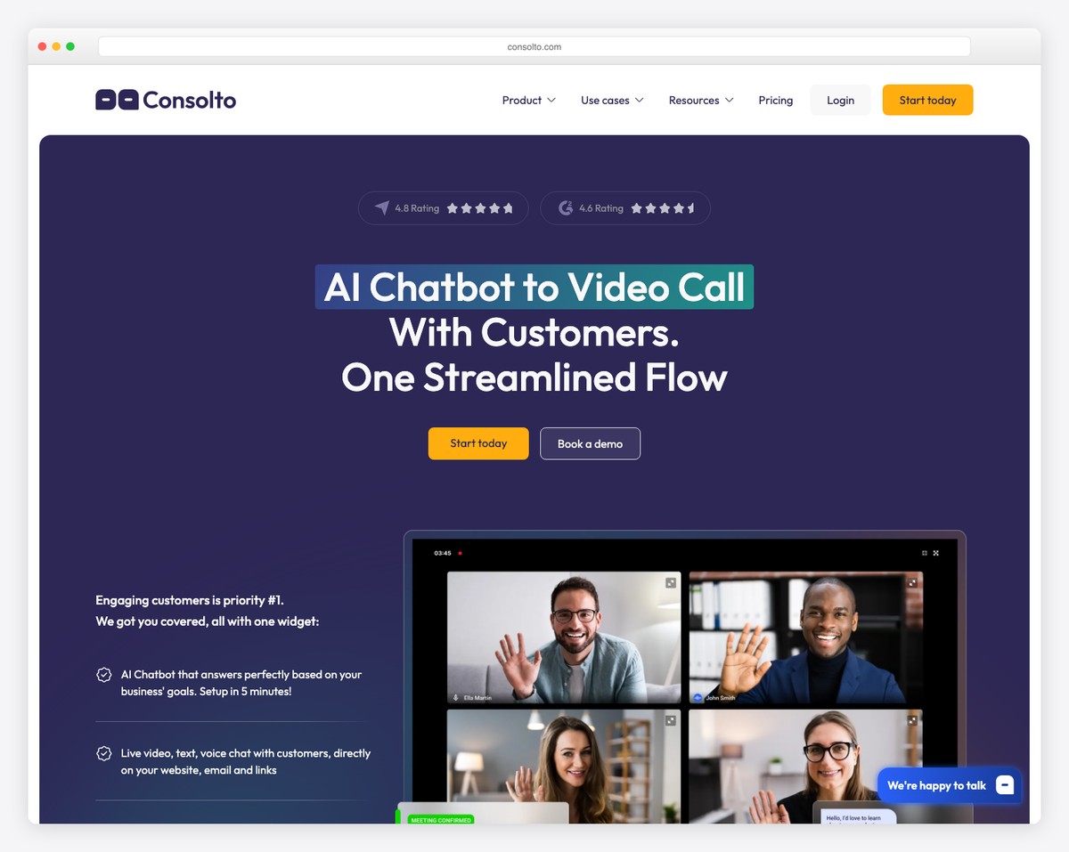 consolto startup website