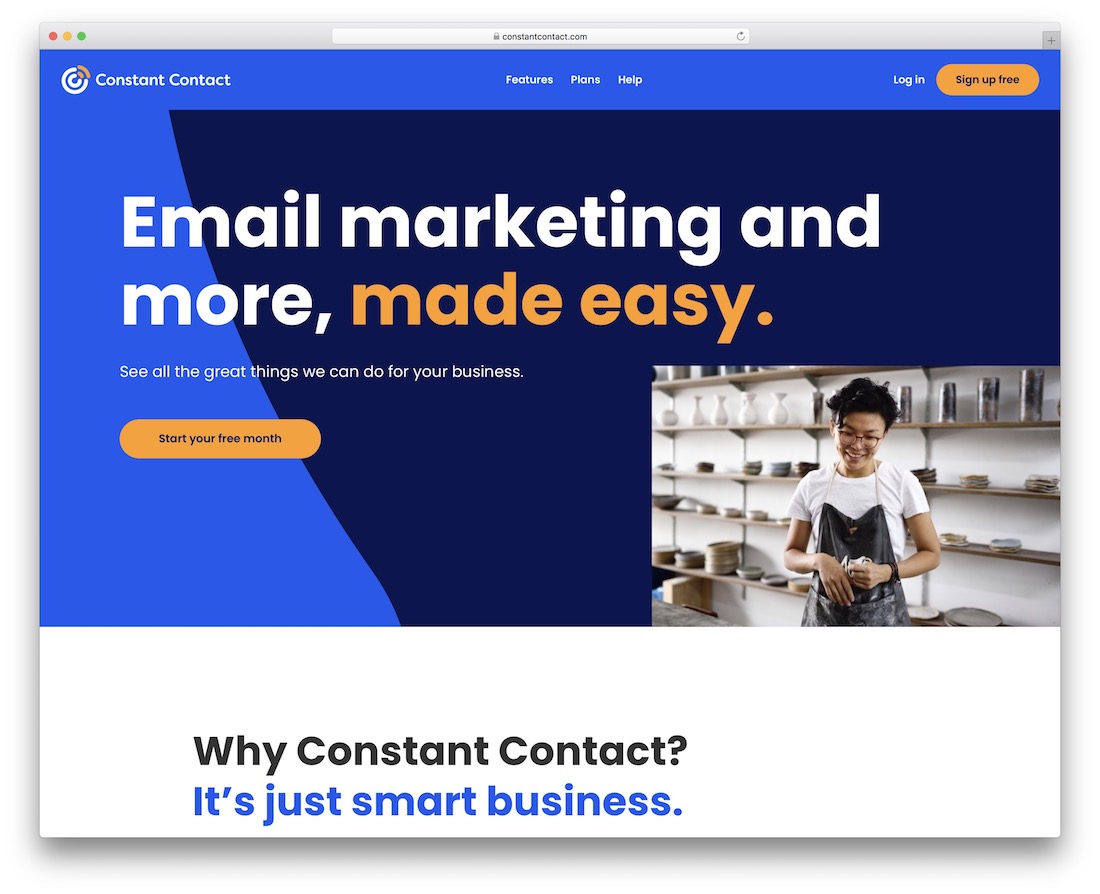constant contact email platform