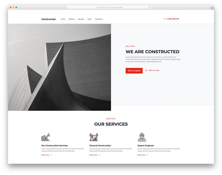 30 Best Architecture Website Templates 2026