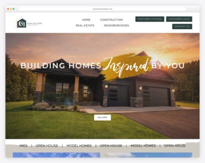Construction company website examples