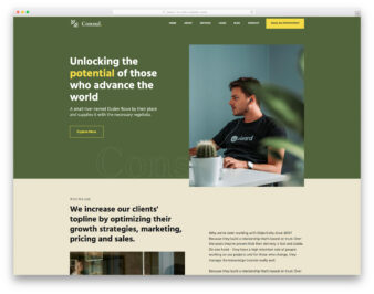 Consul website template