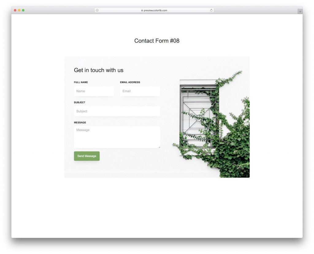 30 Best Free Contact Form Templates 2026 - Colorlib