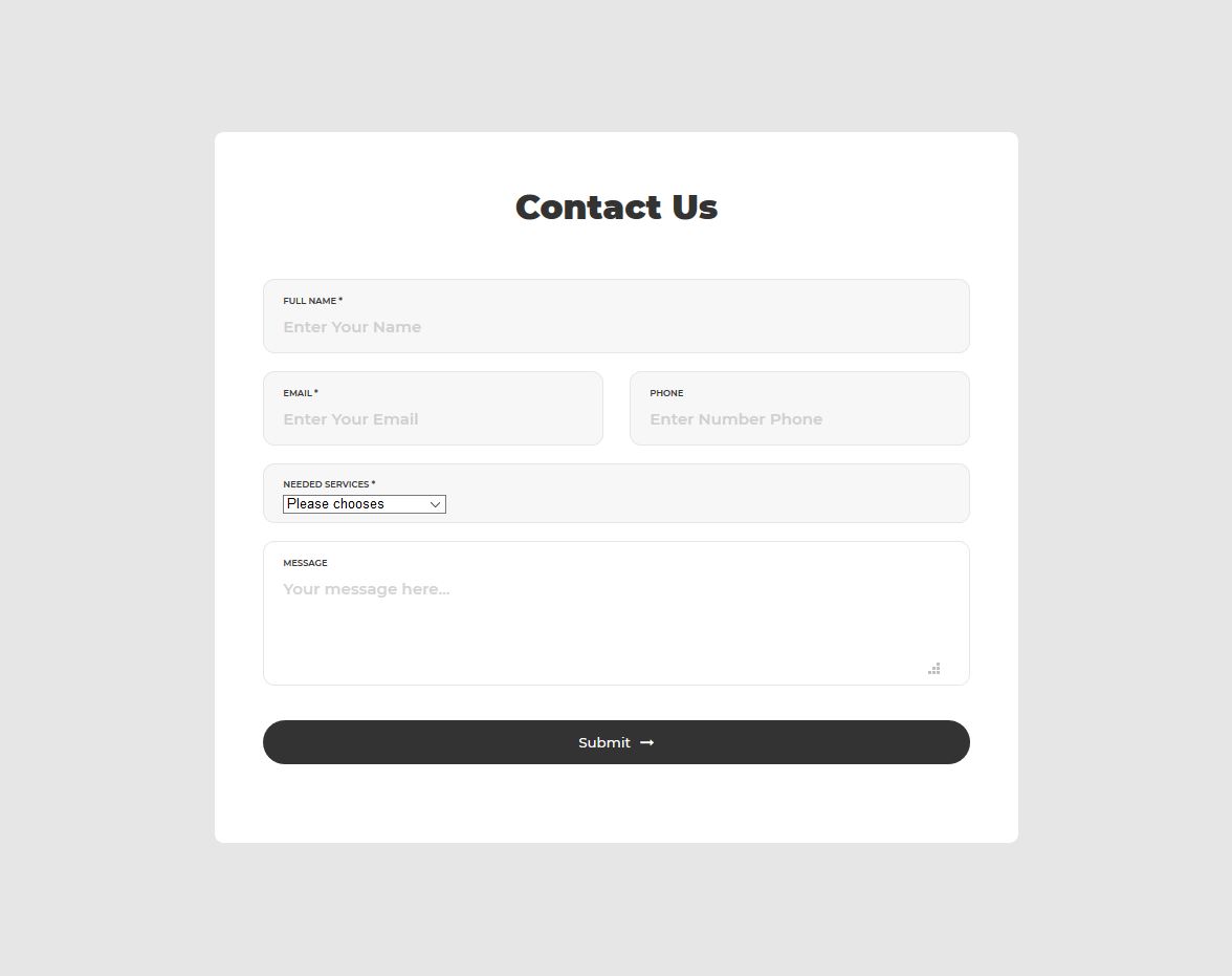 30 Best Free Bootstrap Form Templates 2023 - Colorlib