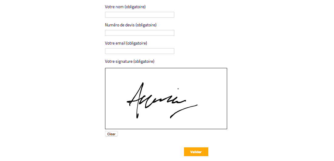 Simple Electronic Signature Plugins