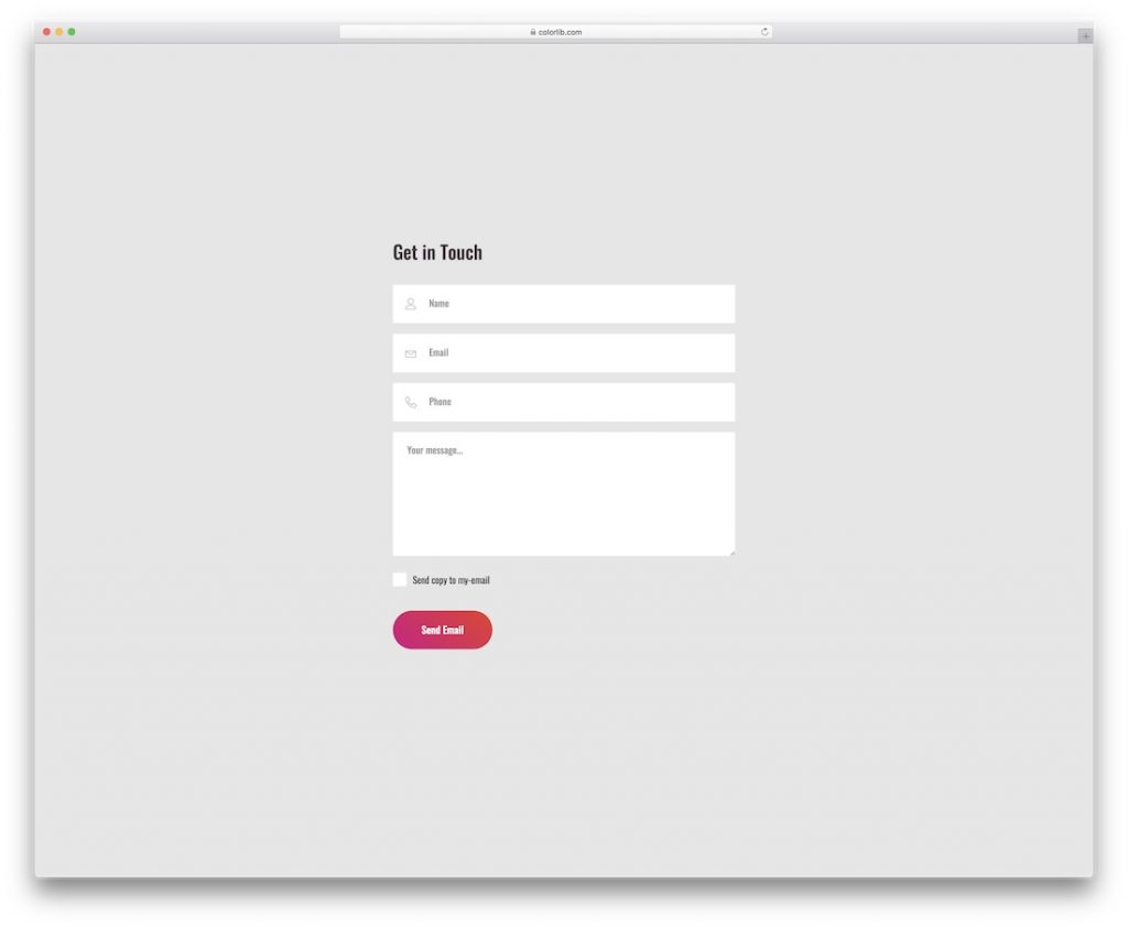 Webform Inquiry 40 Best Free Inquiry Form Templates 2026 - Colorlib