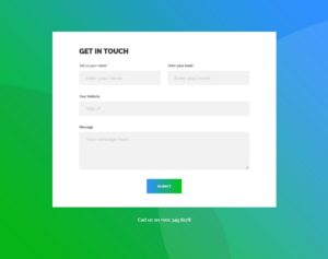 37 Free Bootstrap Contact Form Templates 2026 - Colorlib
