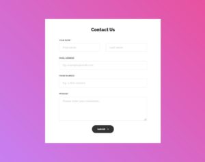37 Free Bootstrap Contact Form Templates 2026 - Colorlib