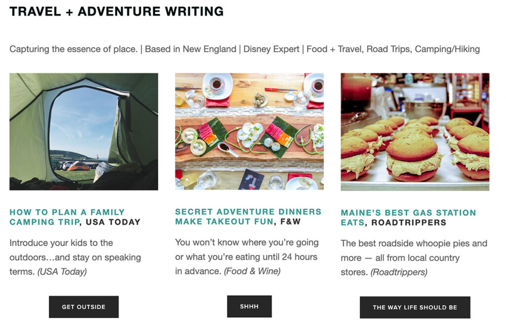 19 Exceptional Writer Portfolio Examples For Inspiration 2026 - Colorlib