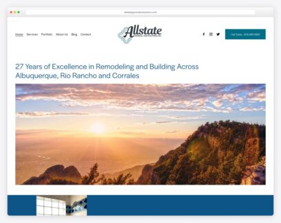 Contractor website examples