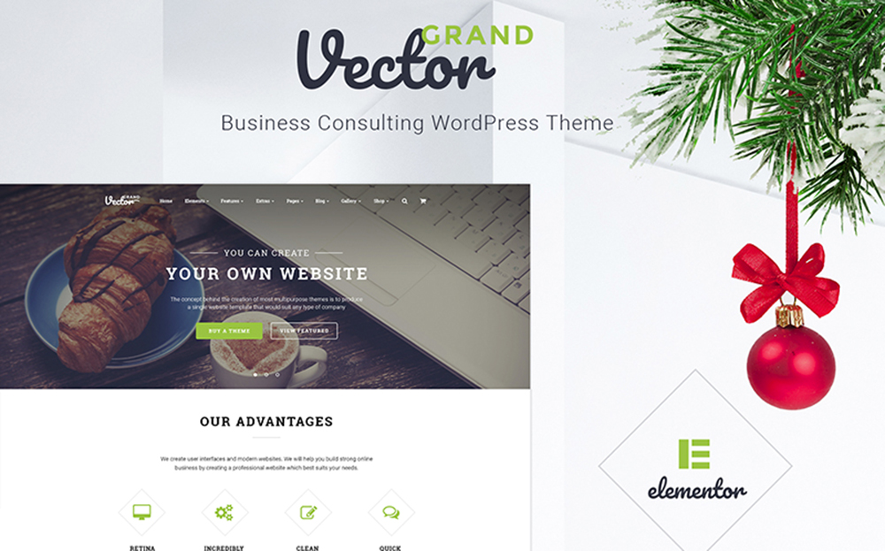 Grand Vector - Business Consulting WordPress Theme