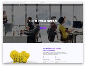 Corporate website template