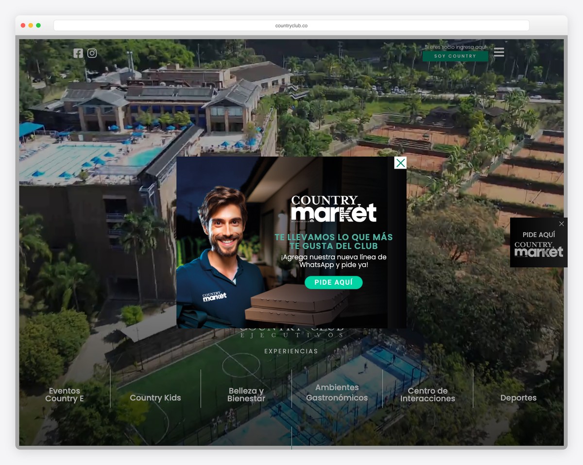 countryclub community wix forum example