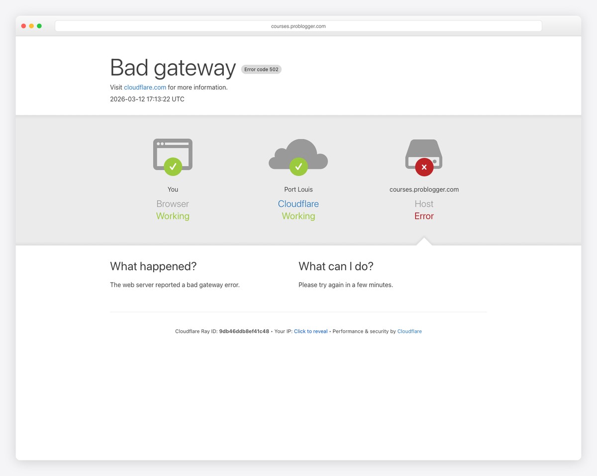 problogger website example