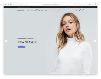 Coza store website template