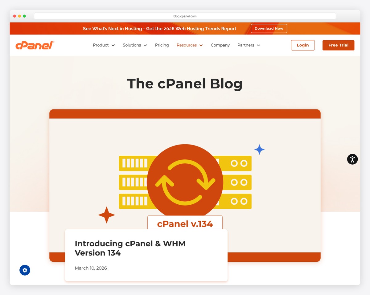 cpanel blog