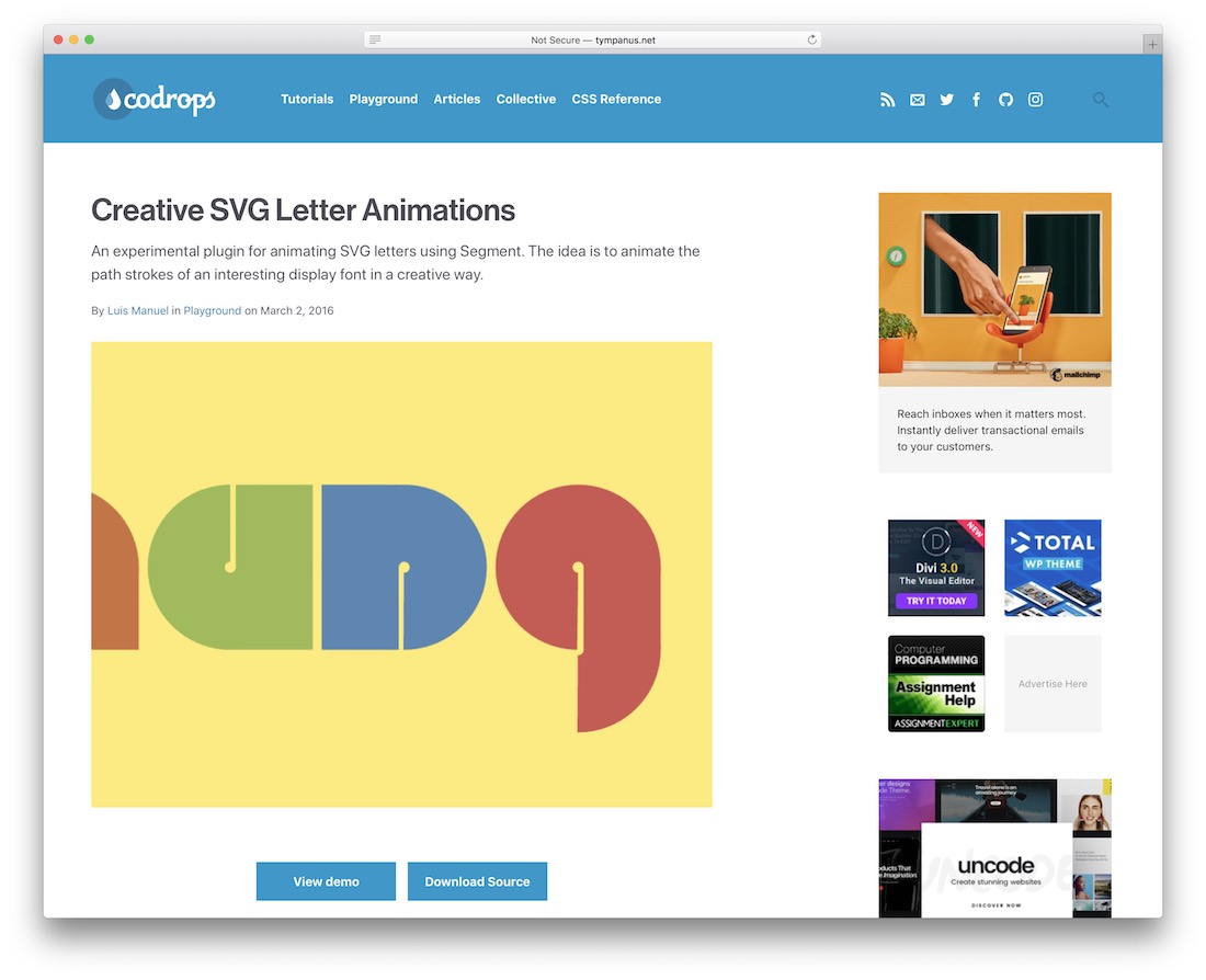 Top 20 Examples of SVG Animations for Web Designers and Developers 2022 -  Colorlib