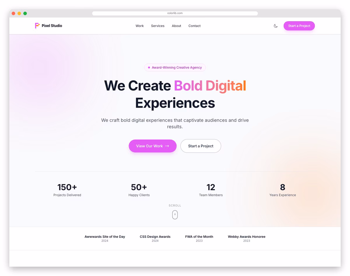 Creativex - Astro and Tailwind CSS Template