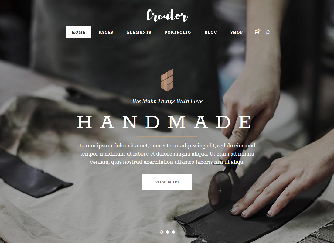 Creator | A Refined Theme for Handmade Artisans, Businesses & Shops