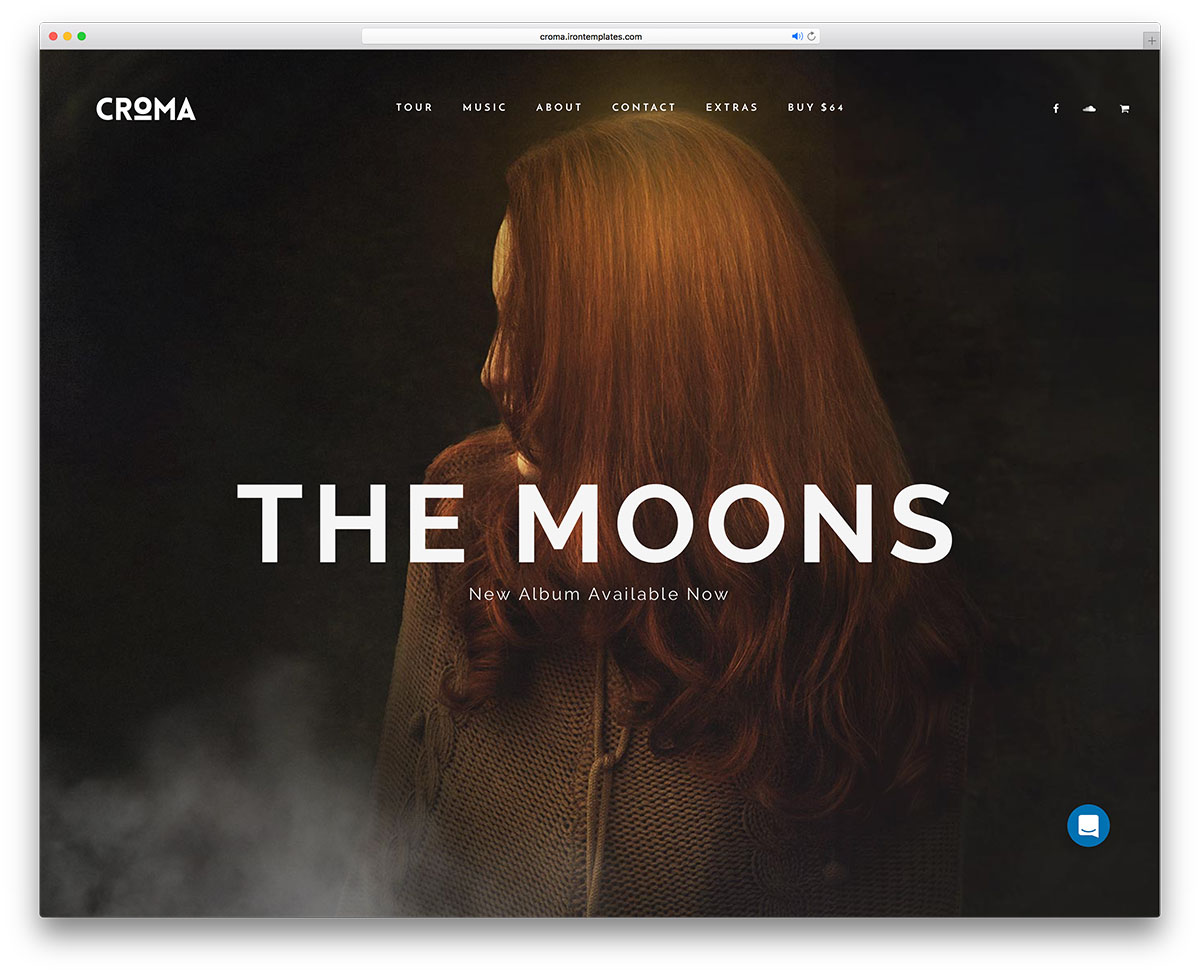 croma - WordPresss theme for musicians