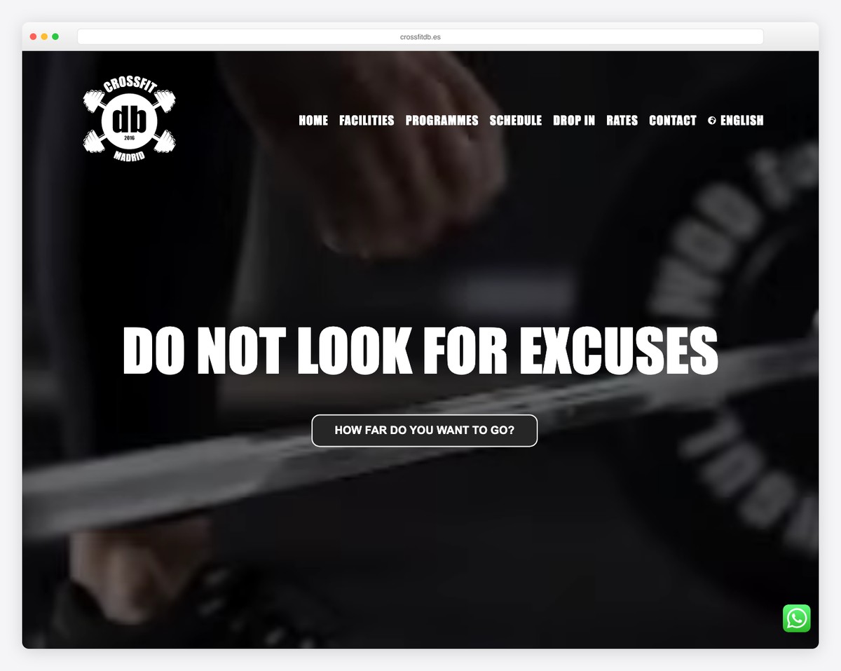 crossfit db madrid website