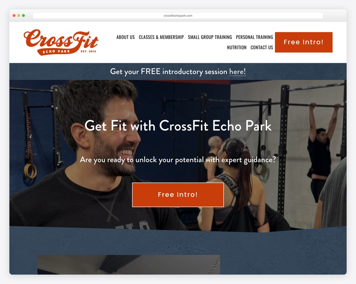 crossfit echo park los angeles website