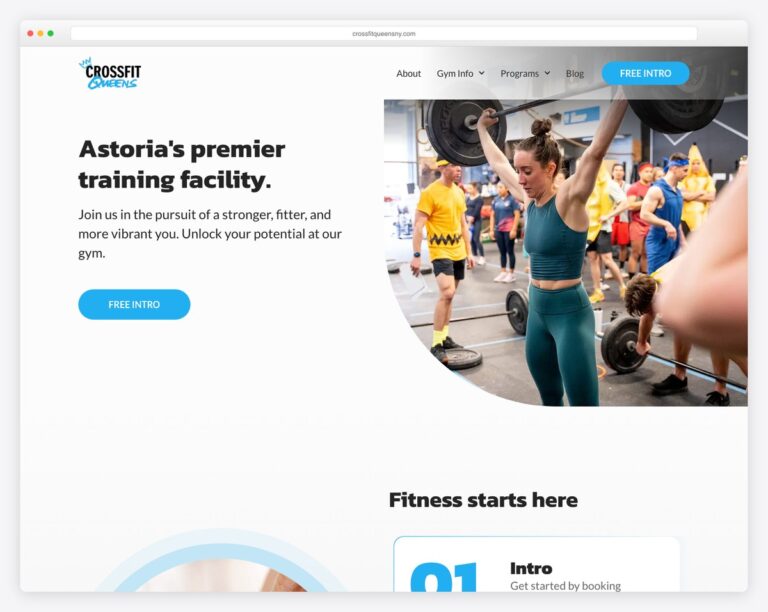 28 Best CrossFit Gym Website Examples 2026 - Colorlib