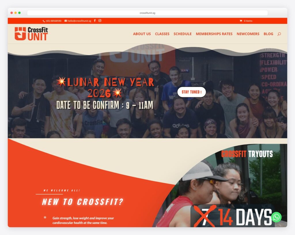 28 Best CrossFit Gym Website Examples 2026 - Colorlib