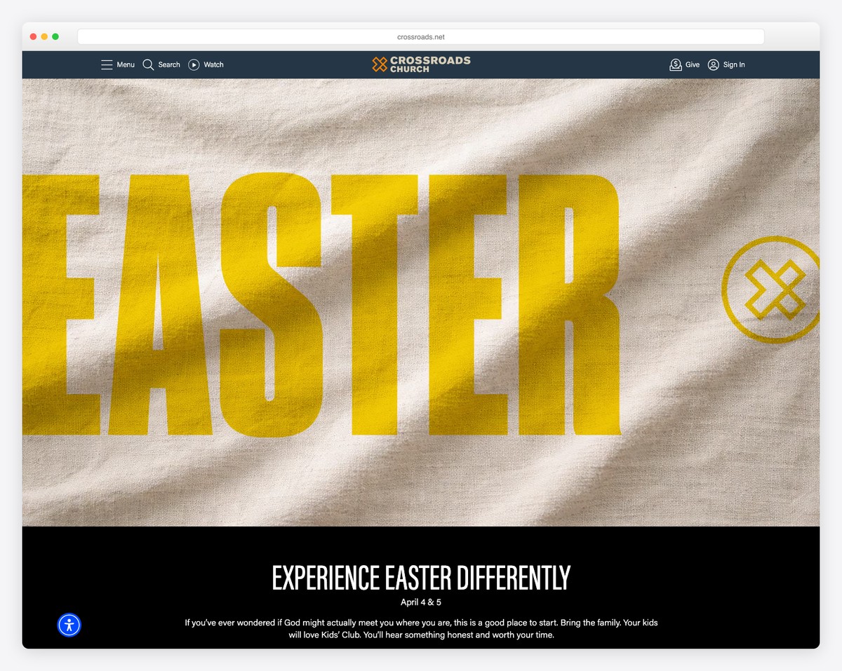 crossroads church website