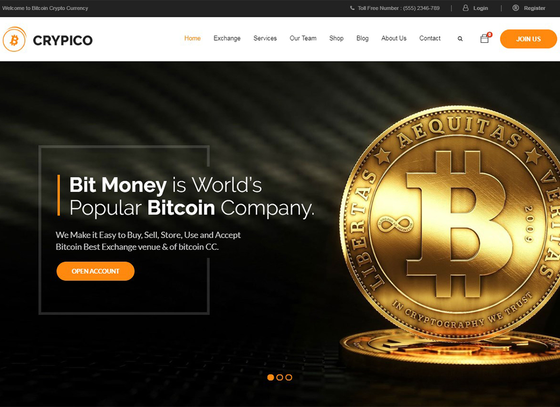top wordpress themes for crypto currency blog