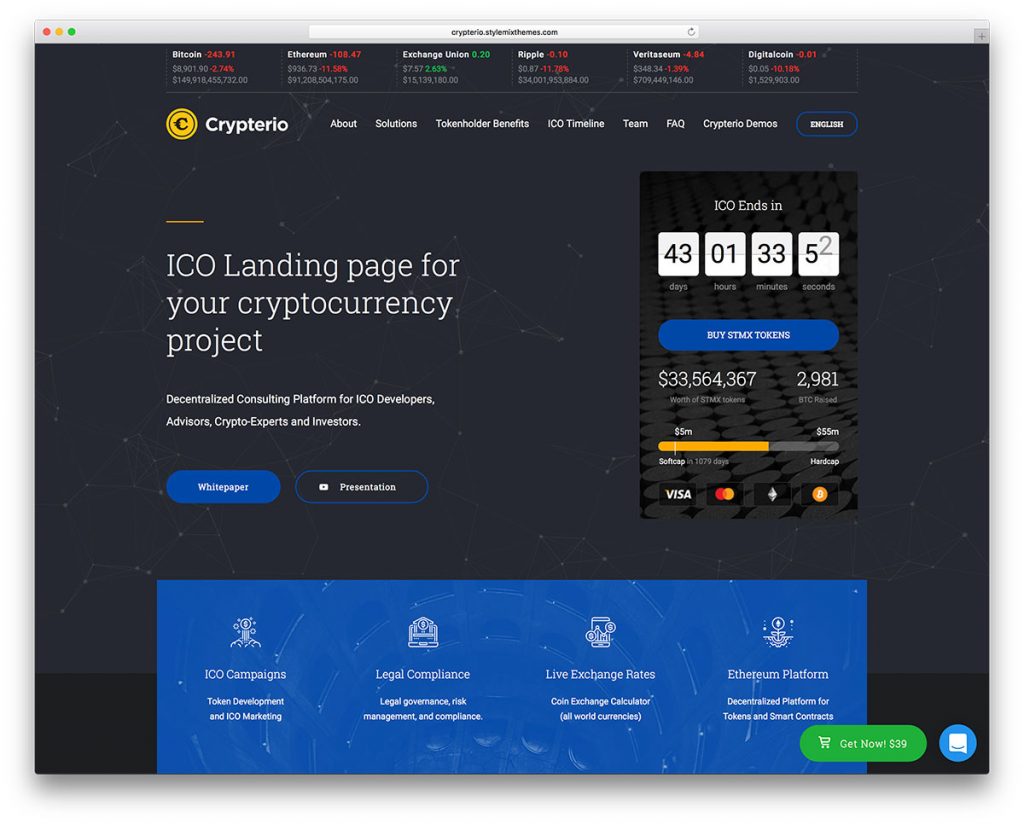 17 Best Cryptocurrency WordPress Themes 2026 - Colorlib