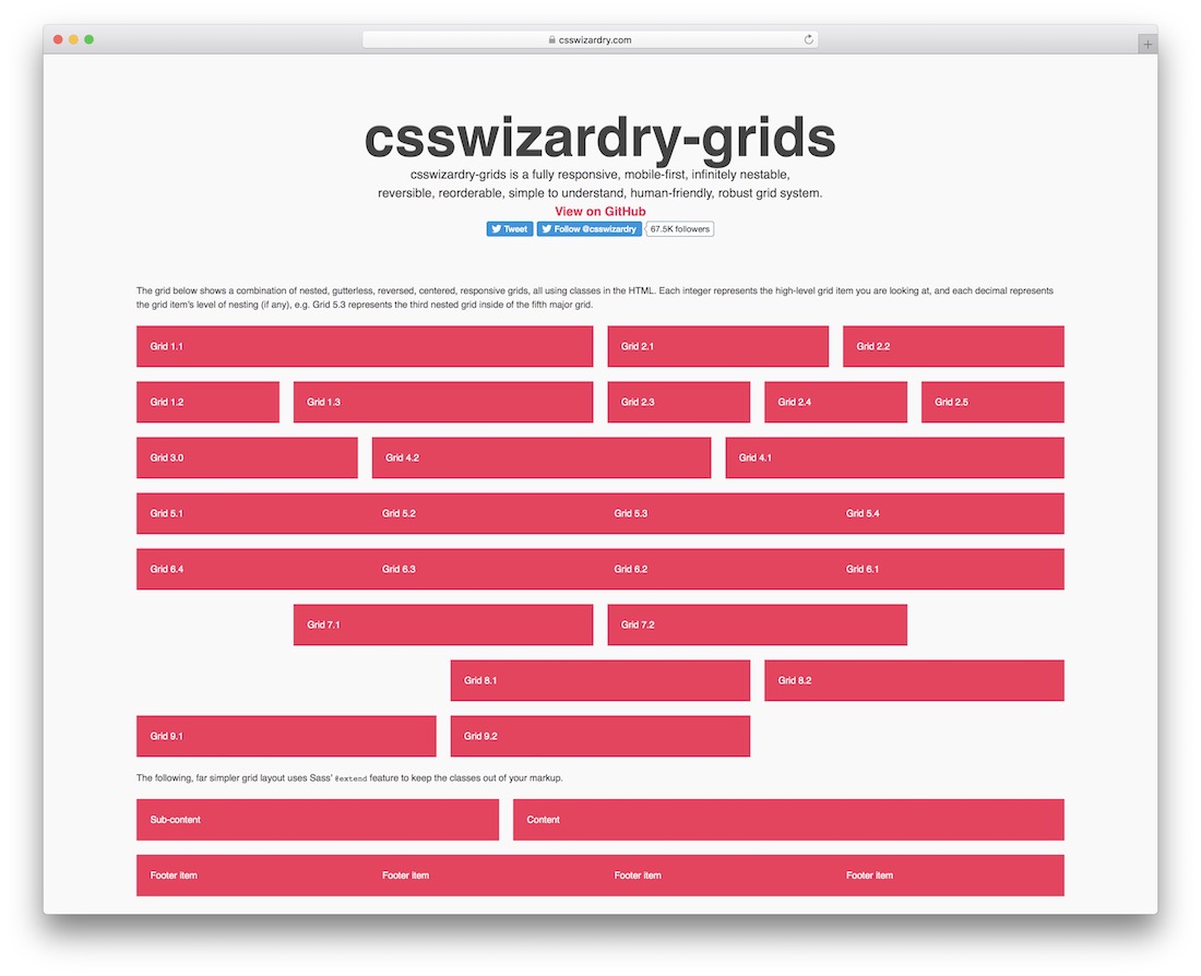 csswizardry grids framework