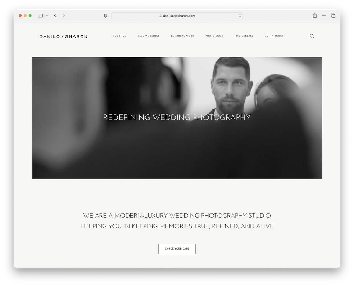 danilo and sharon squarespace photography example