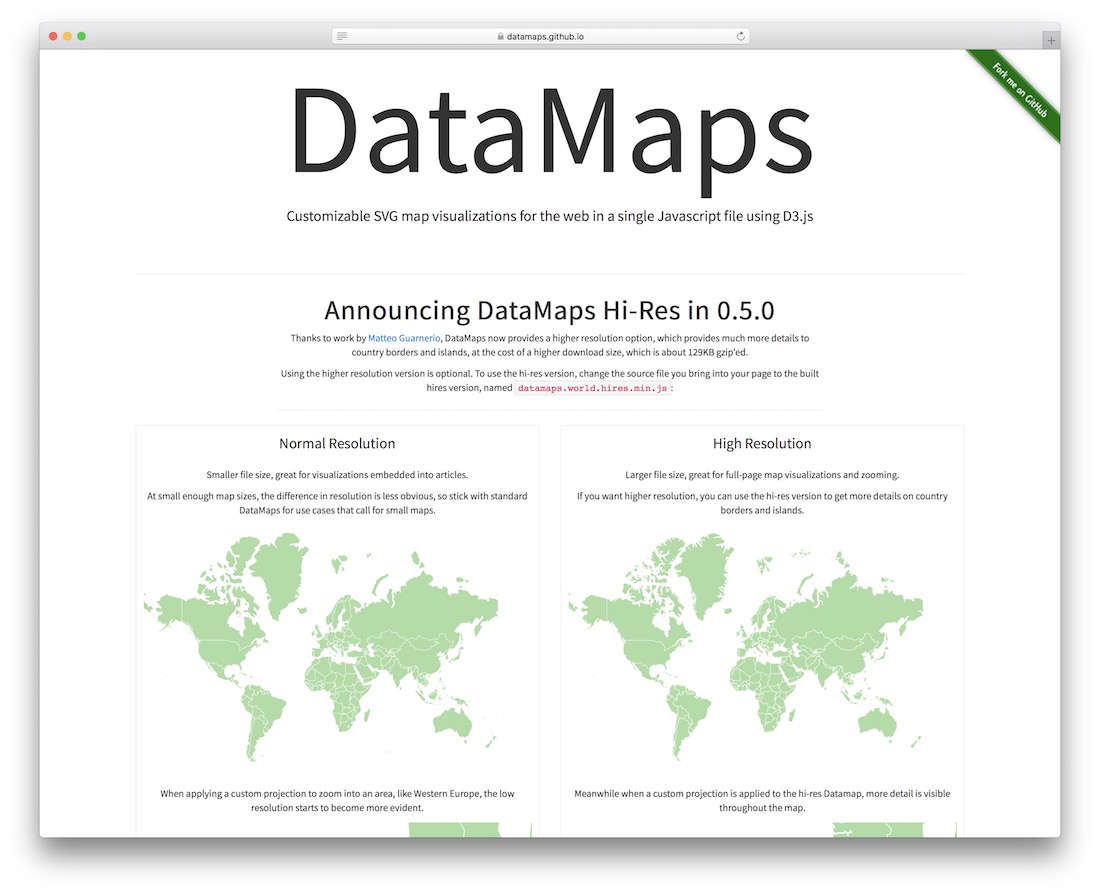 datamaps javascript libraries for dynamic maps