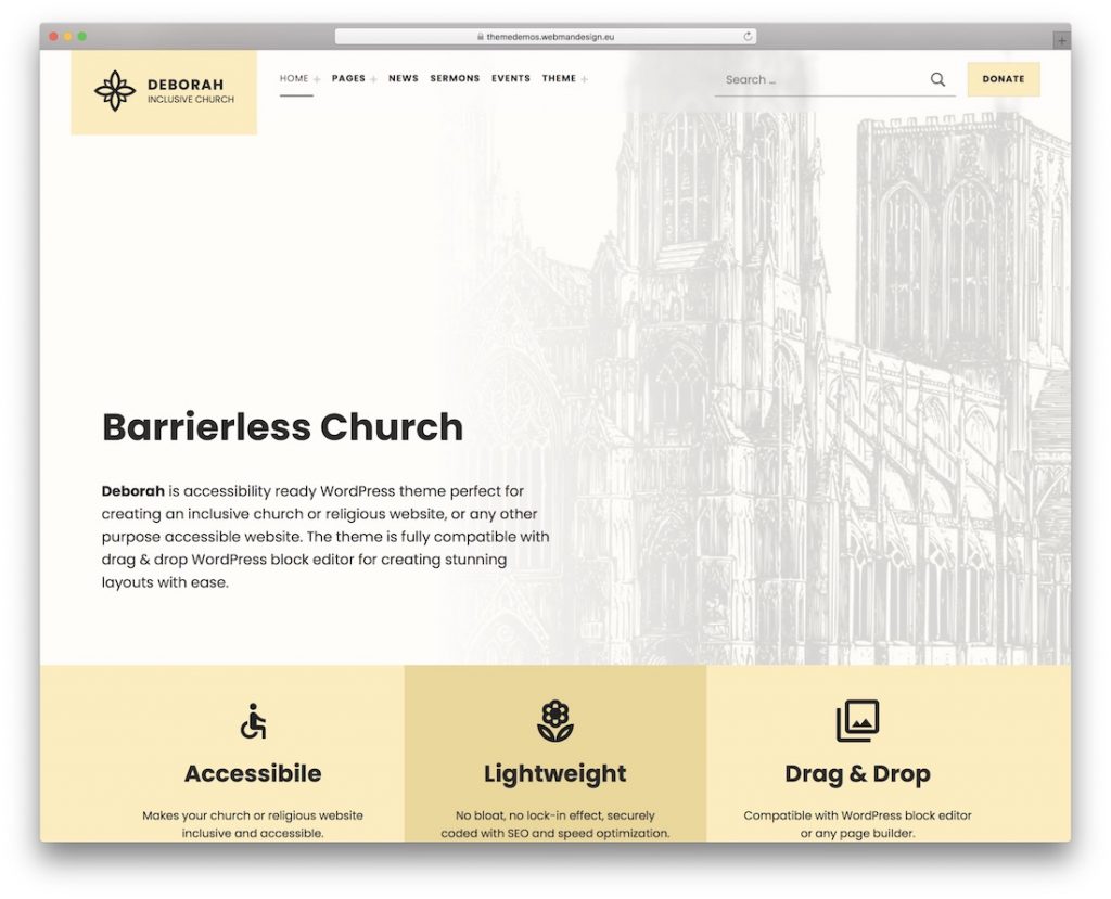 40 Best Church site Templates 2021 Colorlib