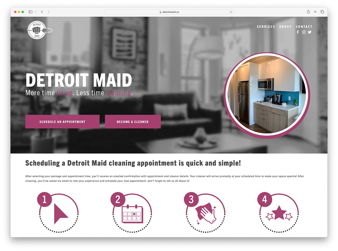 detroit maid - cleaning company in Detroit area