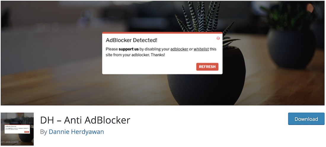 dh anti adblocker plugin