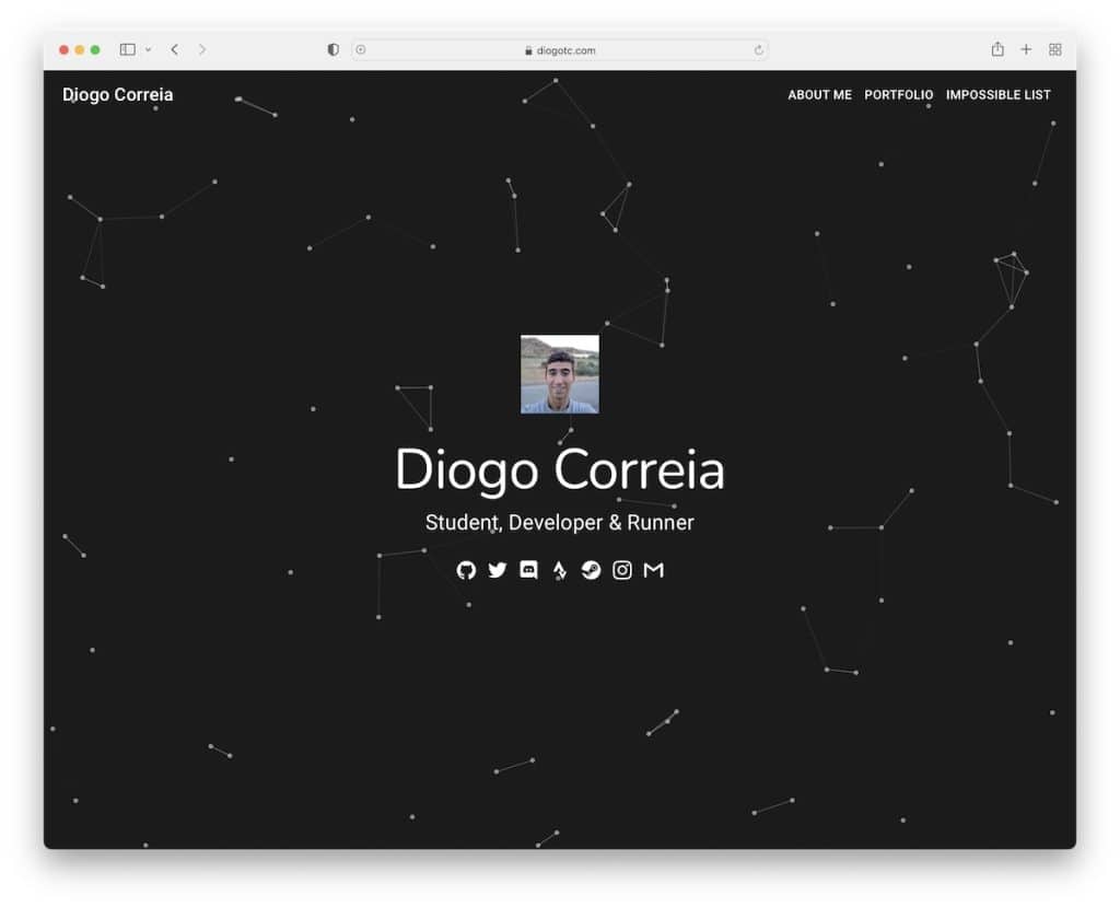 diogo correia resume website