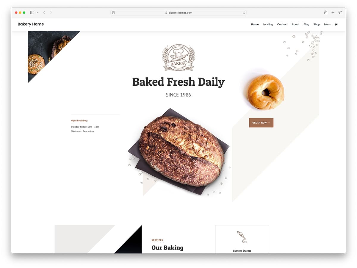 Divi - bakery website template for WordPress