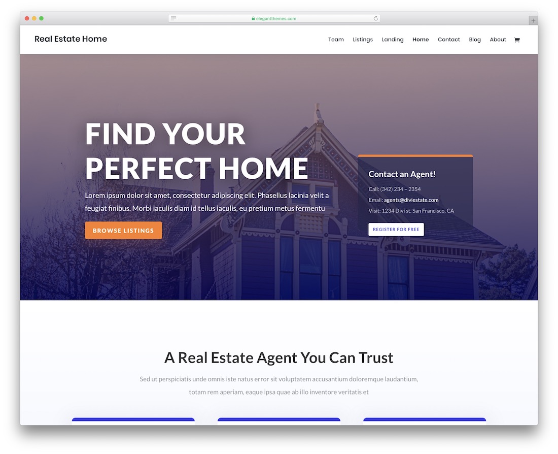 Divi Real Estate Templates Printable Word Searches