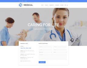 doctor website templates
