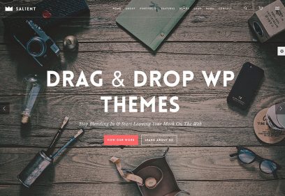 Drag And Drop WordPress Themes