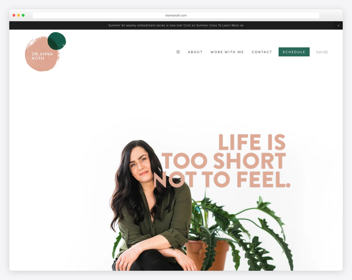 dr. anna roth website example