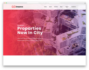 Dreamrs website template