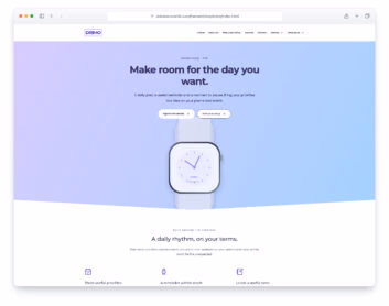 Drimo website template