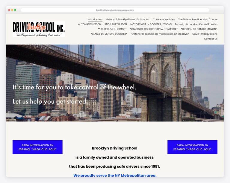 22 Best Driving School Website Examples 2026