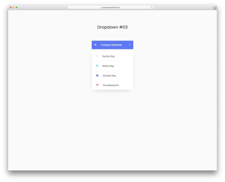 30 Best Free Bootstrap Dropdown Templates 2026 - Colorlib
