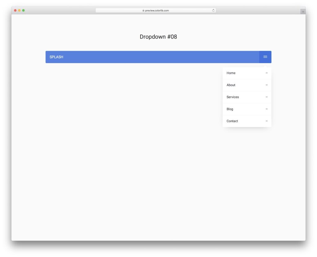 30 Best Free Bootstrap Dropdown Templates 2026 - Colorlib